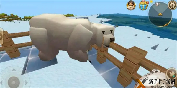 迷你世界中的北极熊怎么驯服-驯服北极熊的方法