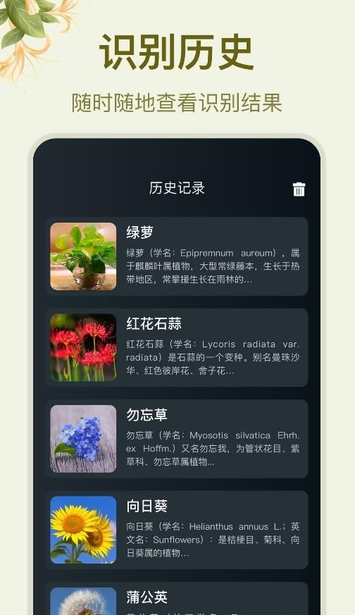 拍照识花大师截图2