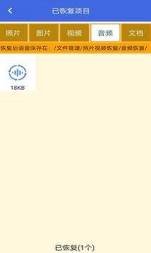 照片视频恢复精灵截图3
