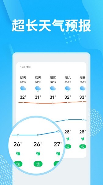 精简天气截图1