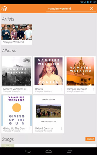 谷歌音乐截图2