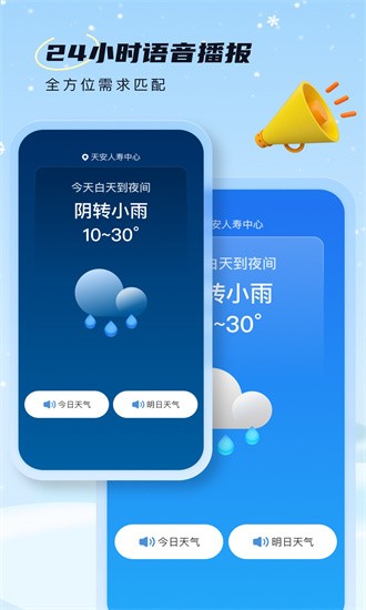 雪融天气预报截图2