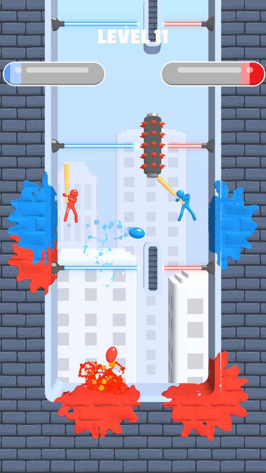 火柴人飞溅大战(Stickman Splash Battle)截图1