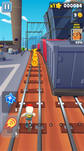 地铁跑酷国际服双旦版本(Subway Surf)截图1