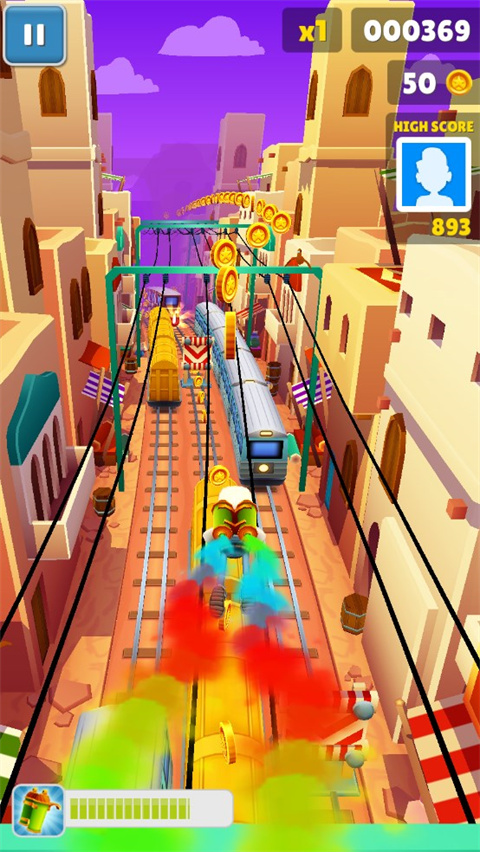 地铁跑酷阿拉伯版(Subway Surf)截图2