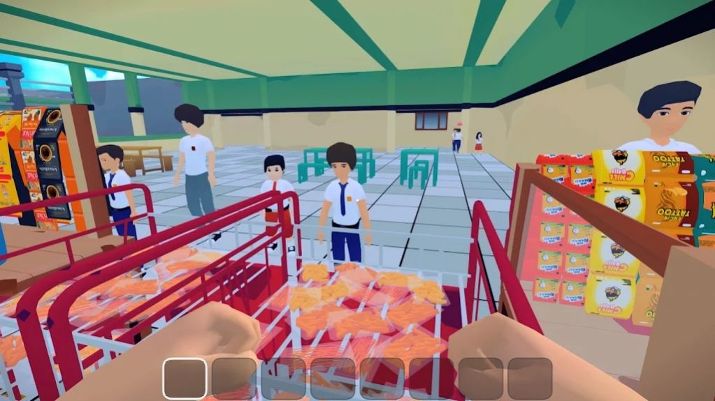 学校自助餐厅模拟器(Kantin Sekolah Simulator)截图3