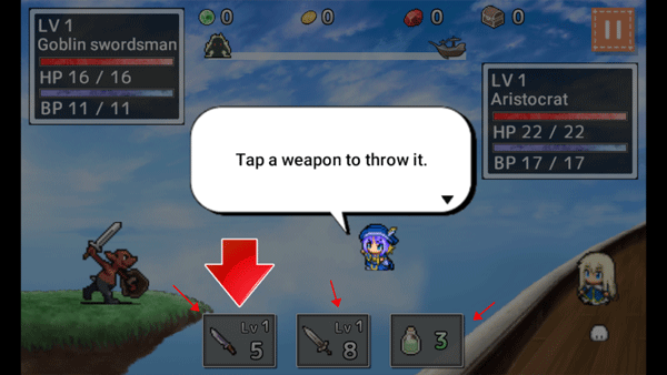 武器投掷(Weapons throwing RPG)截图1