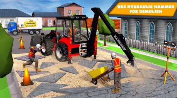 3D起重挖掘机(JCB)截图2