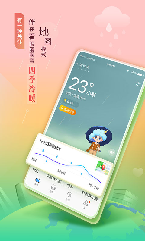 墨迹天气app截图1