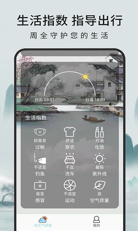 一毫天气预报截图0