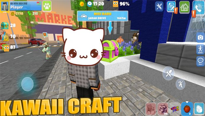 工匠卡哇伊生存游戏(Craftsman Kawaii Craft)截图3