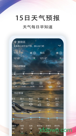 天气预报截图0