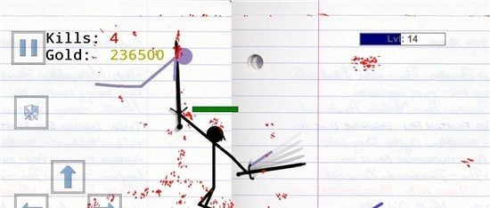 斯蒂克曼物理战场(Stickman Physics Battle Arena)截图2