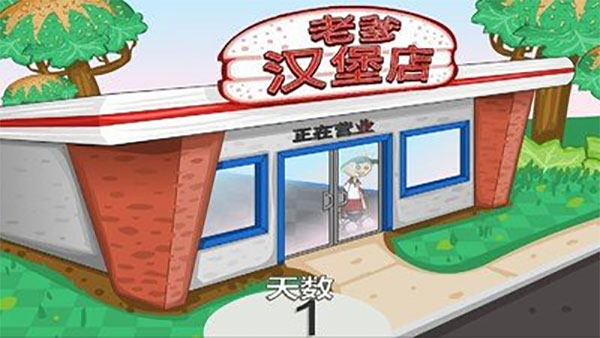 老爹汉堡店中文版