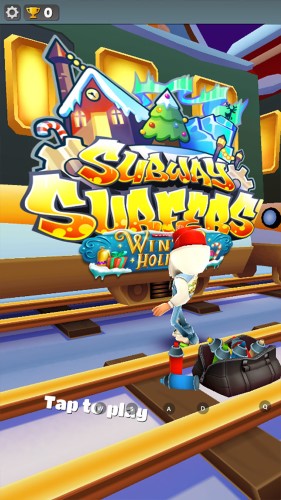 地铁跑酷2012远古版本(Subway Surf)